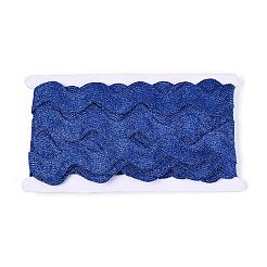 Ruban à franges ondulées en polyester métallisé de 10 mètre&nbsp;SRIB-GF0001-38K