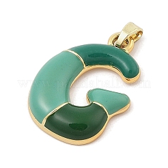 Pendente smaltati in lega&nbsp;ENAM-S023-01G-G