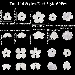 600 tappo di perline acriliche in 10 stili&nbsp;OACR-SC0002-37