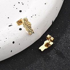Pendientes de acero inoxidable 304 para mujer&nbsp;LS-EJEW-K271-03B-G