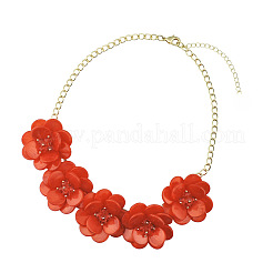 Blumen-Halsketten aus natürlicher Muschel für Damen&nbsp;FS-WGF0490-02
