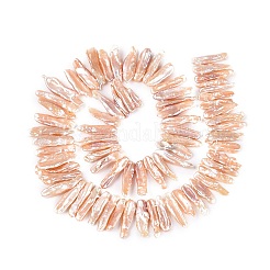 Cuentas de perlas de keshi barroco natural&nbsp;PEAR-S020-H13B