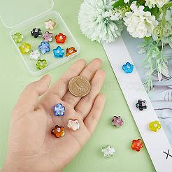 20 Stück Glasperlen in 10 Farben&nbsp;FIND-HY0001-03