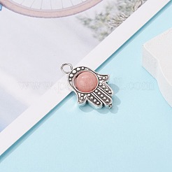 Pendentifs en pierre lumineuse synthétique&nbsp;PALLOY-JF00842-05