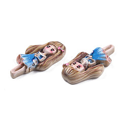 Cabochons di opaco resina&nbsp;CRES-N018-048