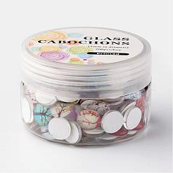 Cabochons en verre&nbsp;GGLA-JP0002-12