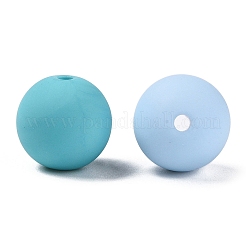 Perline acriliche siliconiche imitate in stile gommato&nbsp;MACR-T048-01A-12