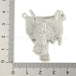 Tibetischen Stil Legierung Western Cowboy Sattel Uhr Anhänger Metall Kronleuchter Komponente Verbinder&nbsp;FIND-U015-24AS