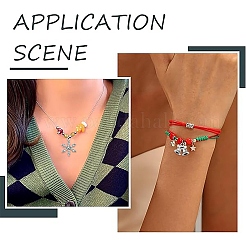 100 pièces 20 styles pendentifs en alliage de style tibétain&nbsp;FIND-YW0005-44