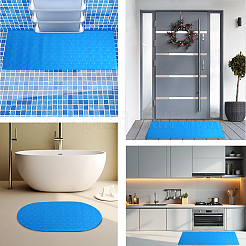 Tapis d'échelle de piscine antidérapant en PVC&nbsp;AJEW-WH20018-231A-02