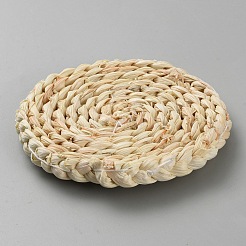 Topflappen aus Mais-Rattan&nbsp;AJEW-TAC0038-16