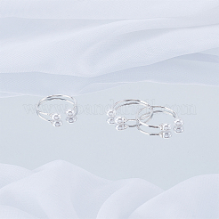 3 Stück Messing-Kunststoff-Perlen-Fingerringe-Sets für Frauen&nbsp;RJEW-LP0003-50B