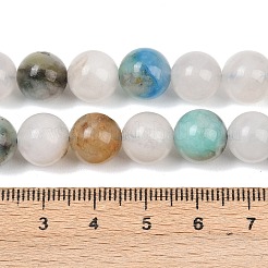 Natürliche Azurit Perlen Stränge&nbsp;G-L647-A01-10mm