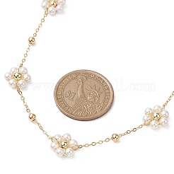 Collier de perles acryliques imitées&nbsp;NJEW-JN04938