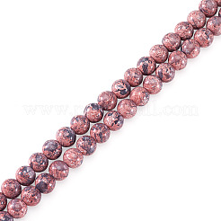 1 brin de perles de verre peintes à la cuisson&nbsp;DGLA-TADJ0001-01E