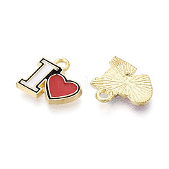 Pendentifs d'émail en alliage&nbsp;ENAM-T024-94A-G