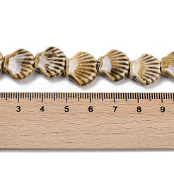 Chapelets de perles en porcelaine manuelle&nbsp;PORC-Q002-01A-01