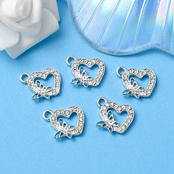 Legierung rhinestone-anhänger&nbsp;ALRI-YW0001-02