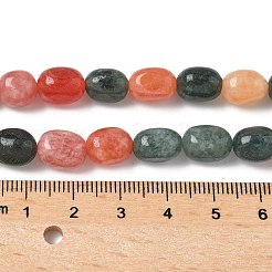 Gefärbte natürliche malaysia jade perlen stränge&nbsp;G-P528-I08-01