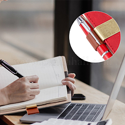 8 pieza de clips para bolígrafos de acero inoxidable y hierro de 4 colores&nbsp;AJEW-FH0006-40