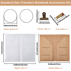 Accessoires pour carnet de voyage&nbsp;AJEW-CP0011-30A