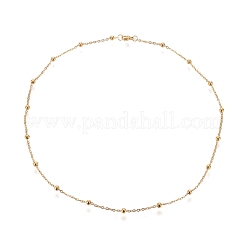 304 Edelstahl-Kabelkettenhalsketten&nbsp;NJEW-M183-5G