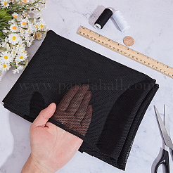 Tissu en maille de fibres de polyester et acrylique pour accessoires de perruques&nbsp;DIY-CY0003-78A