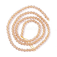 Fili di perline do vetro trasparente&nbsp;GLAA-C019-01B-12