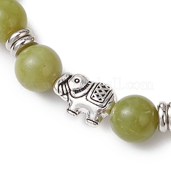 7 Stück 7 Farben natürliche gemischte Edelstein Stretch-Armband-Sets&nbsp;BJEW-JB10996