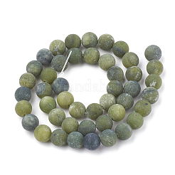 Brins de perles de jade naturel du sud de la Chine&nbsp;G-T106-070