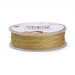 ポリエステルメタリック糸  ゴールデンロッド  1mm  約32.8ヤード（30m）/ロール