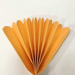Papierblumenkugeln, für Hochzeitsdekoration, Partei liefert, orange, 25 cm