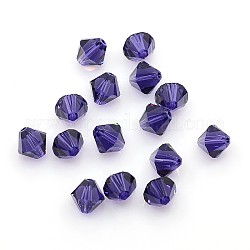 Austrian Crystal Beads, 5301_Bicone, 277_Purple Velvet, 8x8mm, Hole: 1mm