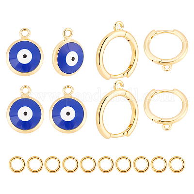 Wholesale DIY Evil Eye Earring Making Kits 