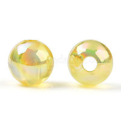 Perles en acrylique transparente&nbsp;MACR-T046-01D-13-1