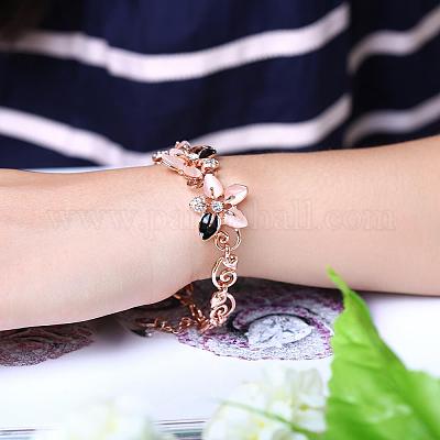 Buy Wholesale China Wholesale Colorful Stainless Steel Enamel Flower Link  Chains For Girls Necklace Bracelet Anklets Diy Love Jewelry Making Supplies  & Chain at USD 2.19