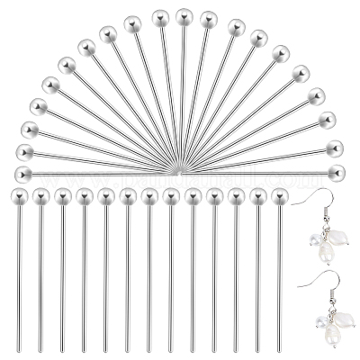 60 pz. 925 spilli con testa in argento sterling&nbsp;STER-PH0003-11-1