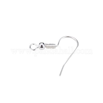 1 Box Silver Gold 19mm Brass Earring Hooks, with Horizontal Loop, Nickel  Free, Jewelry Making Findings, about 120pcs/box