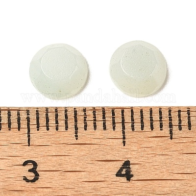 Amazonit Cabochons mit natürlichen Blüten&nbsp;G-B146-01C-1