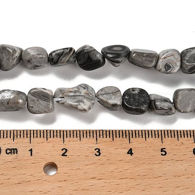 Natürliche Karte Steinperlen Stränge&nbsp;G-P497-01E-58-1