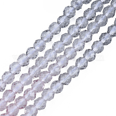 Chapelets de perles en verre transparente  &nbsp;GLAA-N041-010-06-1