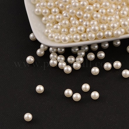 Perles acryliques de perles d'imitation OACR-S011-3mm-Z24-1