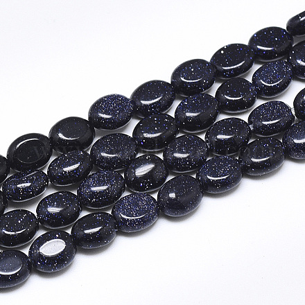Synthetic Goldstone Beads Strands G-S357-B19-1