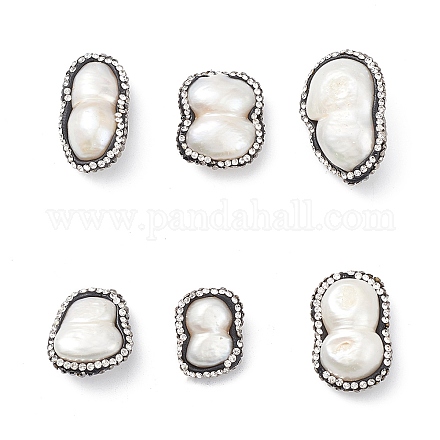 Natürliche Perle Nuggets Perlen SHEL-F005-11-1