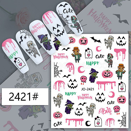 Halloween Themed Nail Art Stickers MRMJ-N033-2421-1
