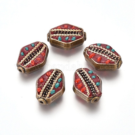 Handmade Indonesia Beads IPDL-R421-02-1