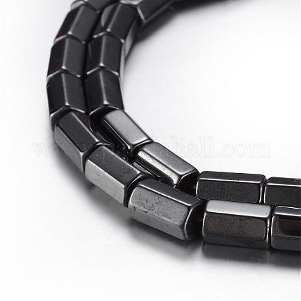 Original Magnetic Synthetic Hematite Bead Strands G-A164-04-1