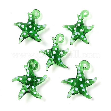 Pendentifs vernissées manuelles&nbsp;LAMP-C015-02F-1