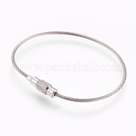 Créations de bracelet en 304 acier inoxydable BJEW-F167-04P-A-1