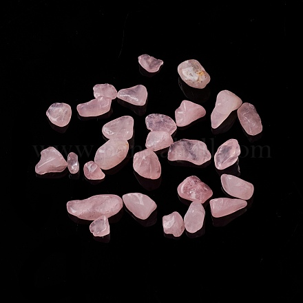 Chip perles en quartz rose naturel X-G-M364-02B-1